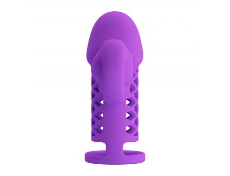Przedłużka na penisa Romance stymulator łechtaczki 10 wibracji USB