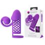 Przedłużka na penisa Romance stymulator łechtaczki 10 wibracji USB - 3