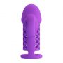 Przedłużka na penisa Romance stymulator łechtaczki 10 wibracji USB - 2