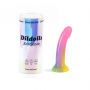 Dildo silikonowe zakrzywione Stargazer Love to Love 15 cm wielokolorowe - 2