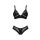 Komplet bielizny Chic Amoria Obsessive czarny XL 2XL