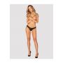 Figi otwarte koronkowe Obsessive Chemeris czarne M/L - 5