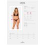Transparentny komplet bielizny Latinesa Obsessive czarny XL/2XL - 7