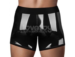 Szorty do strap on Chic Lovetoy czarne talia 81 89 cm