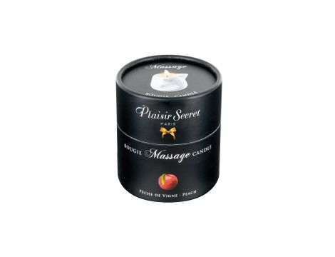 Świeca do masażu brzoskwiniowa Plaisir Secret 80ml