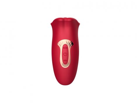 Stymulator łechtaczki z języczkiem B Series Cute czerwony USB - 7