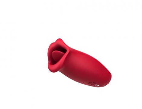 Stymulator łechtaczki z języczkiem B Series Cute czerwony USB - 9