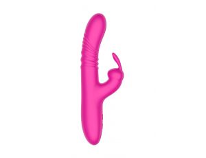 Wibrator króliczek B Series Cute silikonowy różowy USB wodoodporny