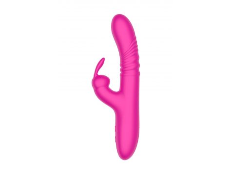 Wibrator króliczek B Series Cute silikonowy różowy USB wodoodporny - 5