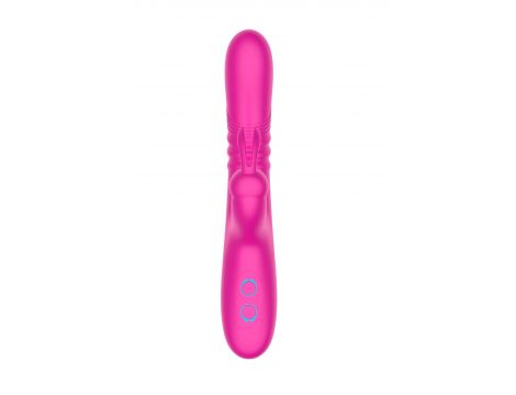 Wibrator króliczek B Series Cute silikonowy różowy USB wodoodporny - 7