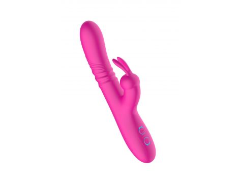 Wibrator króliczek B Series Cute silikonowy różowy USB wodoodporny - 13