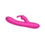 Wibrator króliczek B Series Cute silikonowy różowy USB wodoodporny - 3