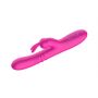 Wibrator króliczek B Series Cute silikonowy różowy USB wodoodporny - 5