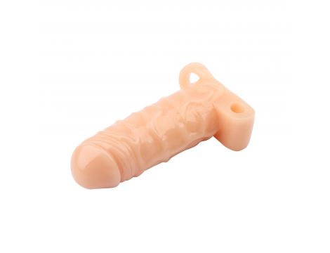 Wibrująca przedłużka realistyczna Super Me 14 cm - 3
