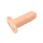 Wibrująca przedłużka realistyczna Super Me 14 cm - 2