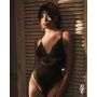 Body Obsessive Lobellis czarne z koronką XL/2XL - 4