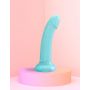 Dildo realistyczne silikonowe Nightfall Love to Love niebieskie 14 cm - 6
