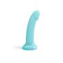 Dildo realistyczne silikonowe Nightfall Love to Love niebieskie 14 cm - 7