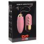 Wibrujące jajko zdalne rozgrzewane Argus różowe silikonowe USB 8 cm - 2