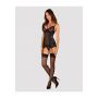 Gorset Glandez Obsessive czarny z czerwonymi akcentami M/L - 3