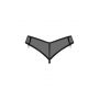 Stringi otwarte Obsessive Glandez czarne XL 2XL - 6