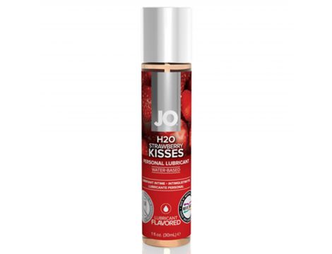 Lubrykant wodny smakowy JO H2O truskawkowy 30 ml