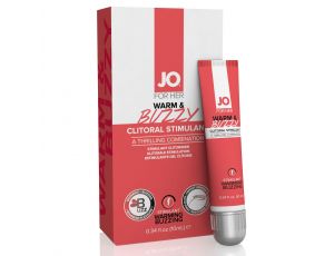 Stymulant łechtaczkowy rozgrzewający JO Warm Buzzy 10 ml