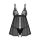 Koronkowy babydoll Blomentis z stringami Obsessive M/L