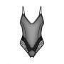 Body erotyczne Obsessive Blomentis otwarte czarne M/L - 7