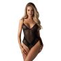 Body erotyczne Obsessive Blomentis otwarte czarne M/L - 9