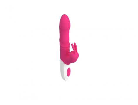 Wibrator króliczek Eie silikonowy USB 10 funkcji obrotowy posuwisty - 6
