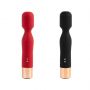Masażer silikonowy USB czerwony 7 funkcji Lyla - 4