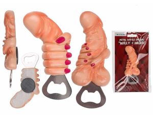 Metalowy Otwieracz do Butelek Penis Grajmy Razem