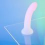 Dildo analne silikonowe zakrzywione z przyssawką Galactica Love to Love - 6
