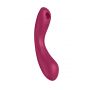 Wibrator silikonowy Satisfyer Curvy Trinity 1 czerwony USB - 5