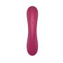 Wibrator silikonowy Satisfyer Curvy Trinity 1 czerwony USB - 3