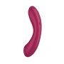 Wibrator silikonowy Satisfyer Curvy Trinity 1 czerwony USB - 10