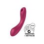 Wibrator silikonowy Satisfyer Curvy Trinity 1 czerwony USB - 8