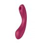 Wibrator silikonowy Satisfyer Curvy Trinity 1 czerwony USB - 9
