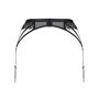 Pas do pończoch regulowany Obsessive Donarella czarny XL 2XL - 7