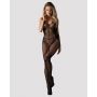Bodystocking Obsessive F241 czarny siateczkowy otwarty S/M/L - 5
