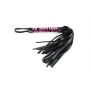 Flogger Argus fioletowy lampart 45 cm - 2