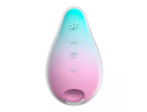 Stymulator łechtaczki Satisfyer Mermaid Vibes miętowy różowy USB - 4