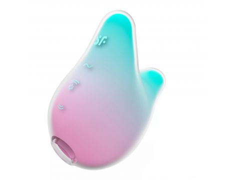 Stymulator łechtaczki Satisfyer Mermaid Vibes miętowy różowy USB - 6