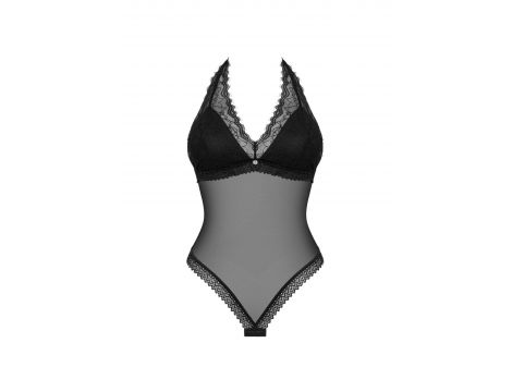 Body koronkowe Obsessive Medilla czarne XS/S - 5