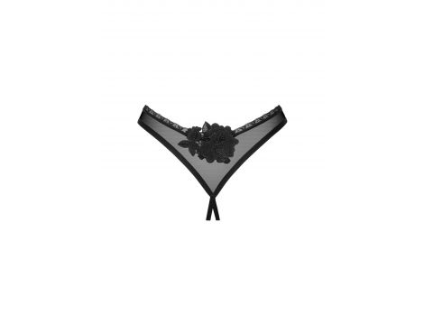 Stringi otwarte Latinesa Obsessive czarne XS/S - 5