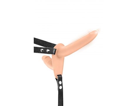 Podwójny wibrujący strap-on Fetish Tentation USB - 5