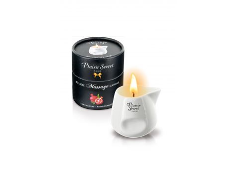 Świeca do masażu Plaisir Secret granat 80 ml - 3