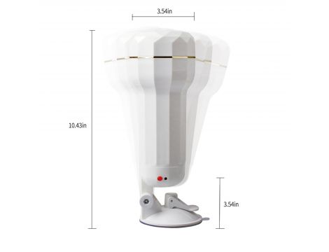 Masturbator z wibracją MX Dream Cup biały T Skin - 2