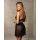 Babydoll koronkowy transparentny z fiszbinami i stringami Obsessive XL 2XL
